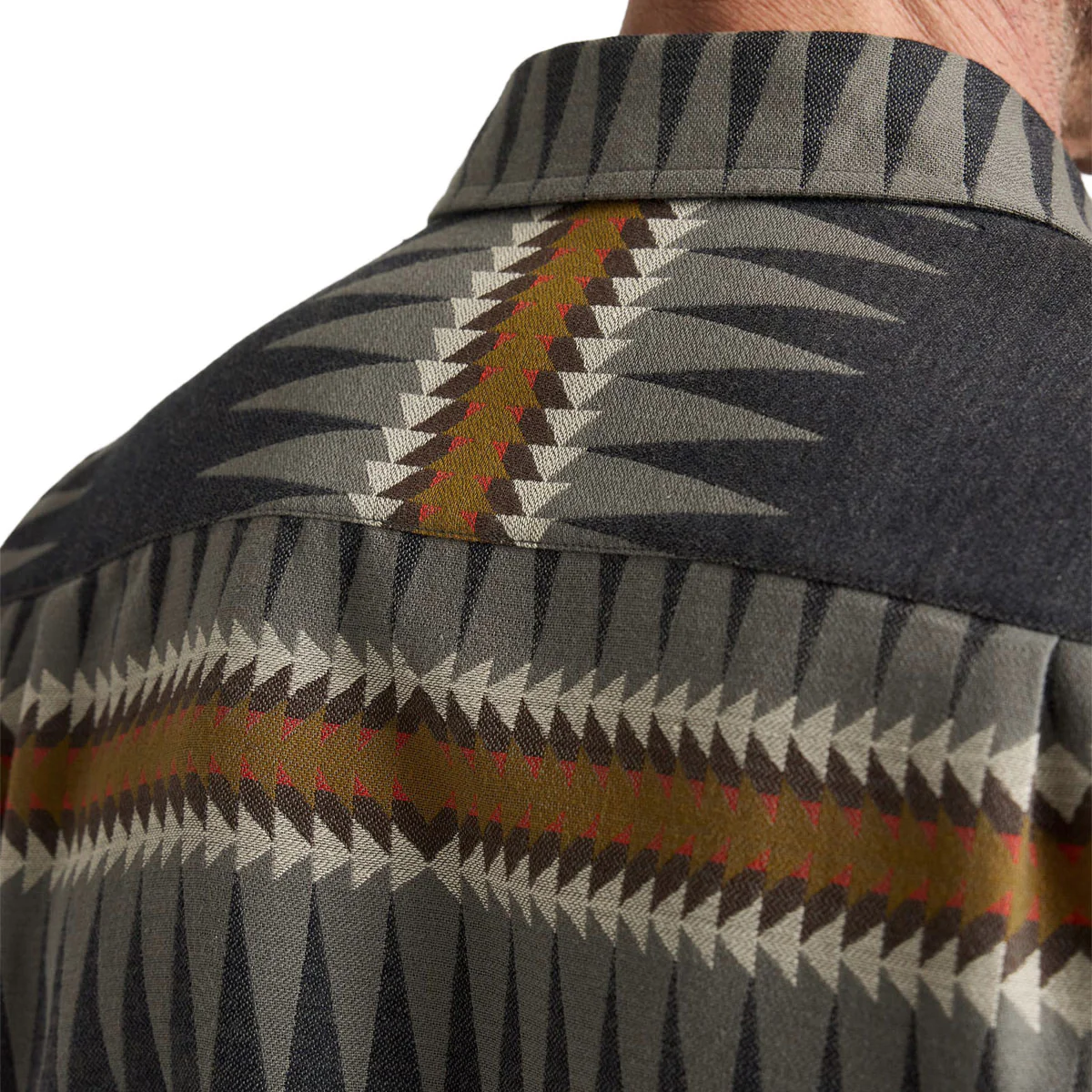 Pendleton Marshall Chamois Long Sleeve Shirt - Sawtooth Charcoal - Image 4