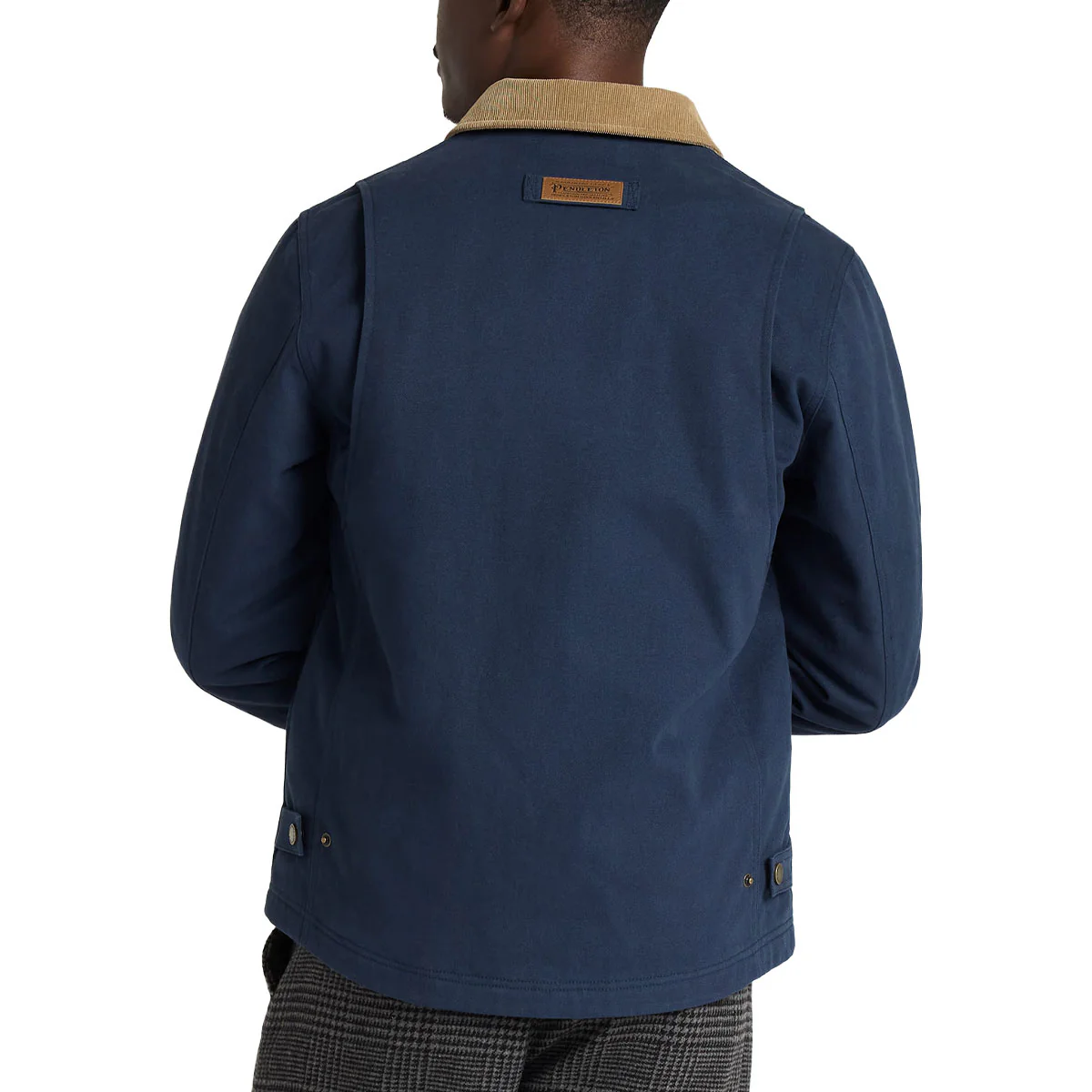 Pendleton Tahoma Canvas Trucker Jacket - Navy - Image 3