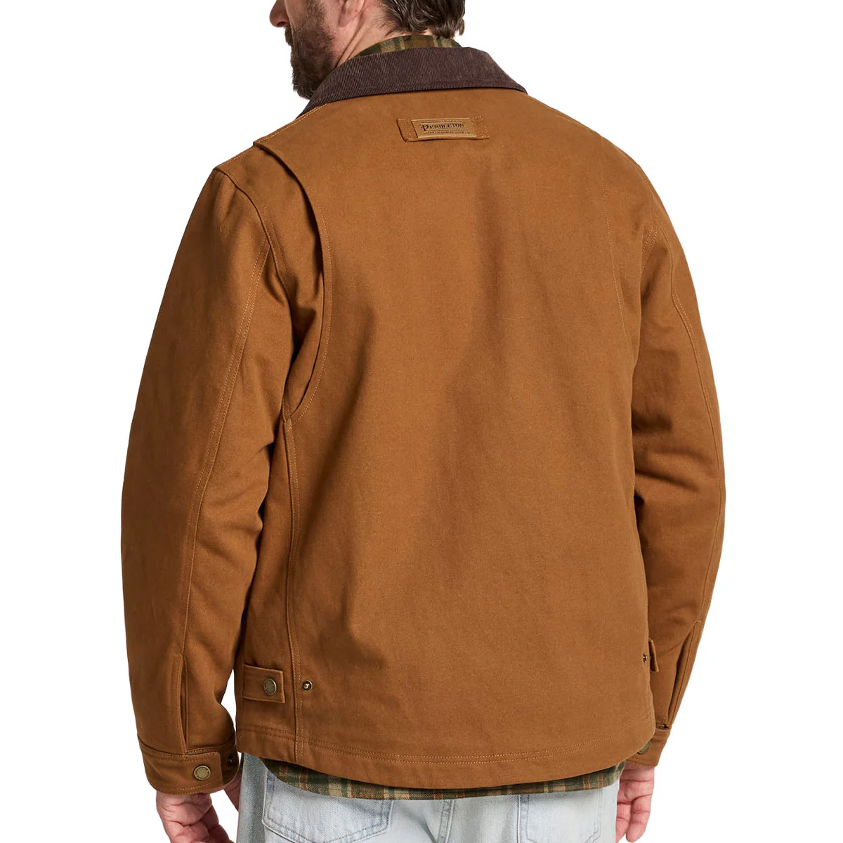 Pendleton Tahoma Canvas Trucker Jacket - Whiskey - Image 3