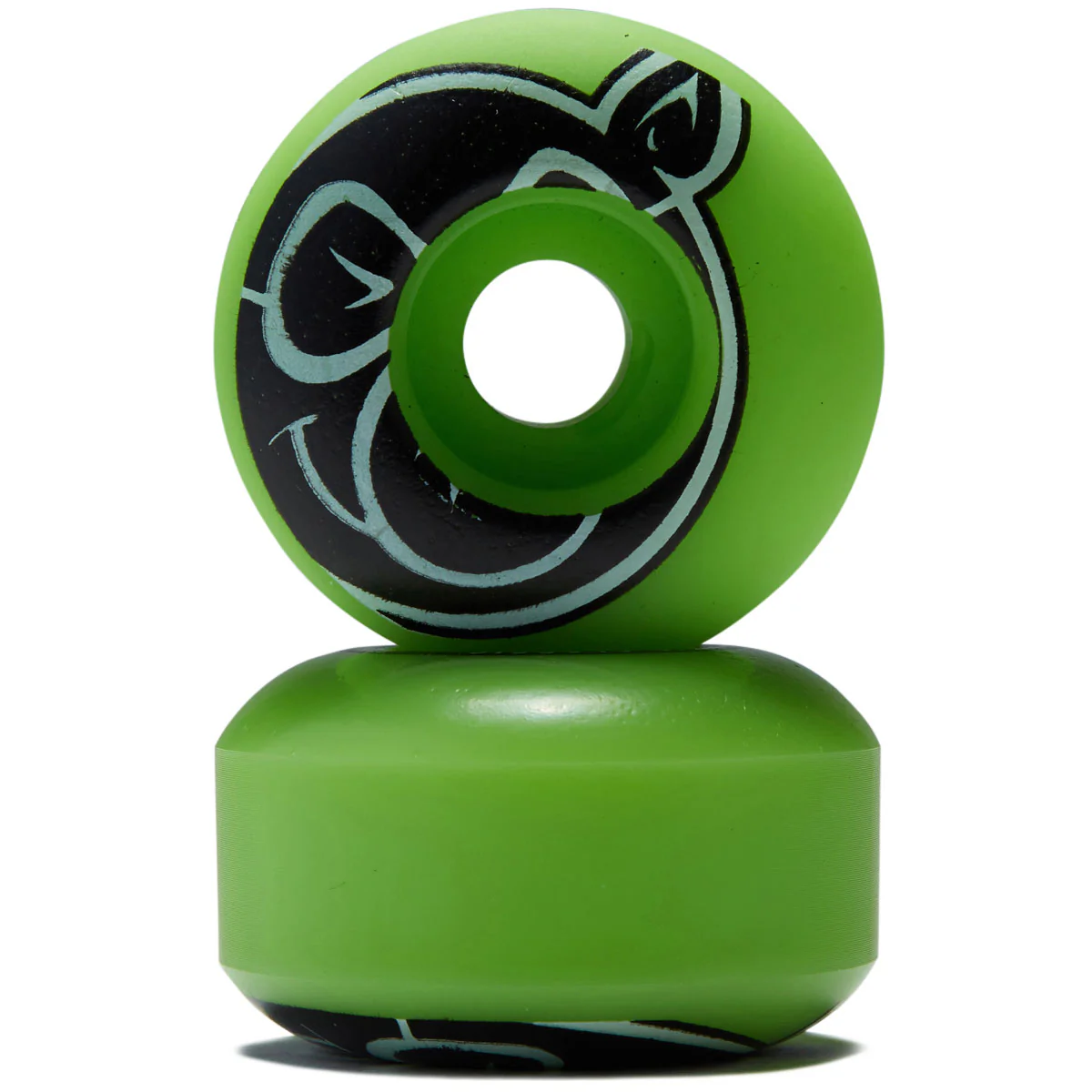 Pig Classic 99a Skateboard Wheels - Green - 52mm - Image 2
