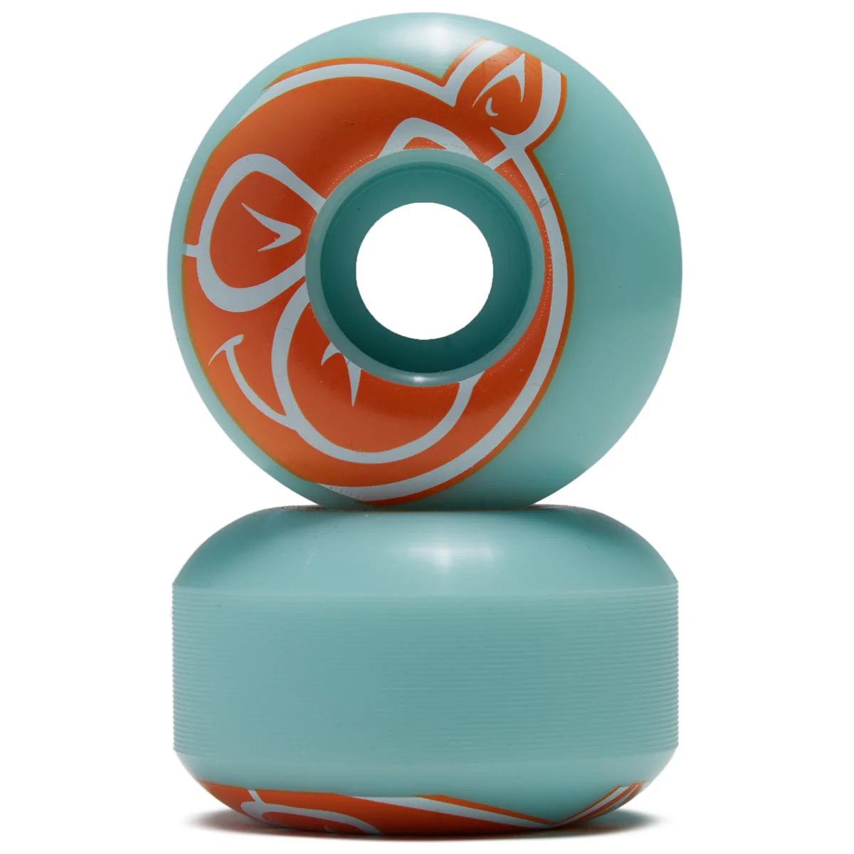 Pig Classic 99a Skateboard Wheels - Blue - 54mm - Image 2