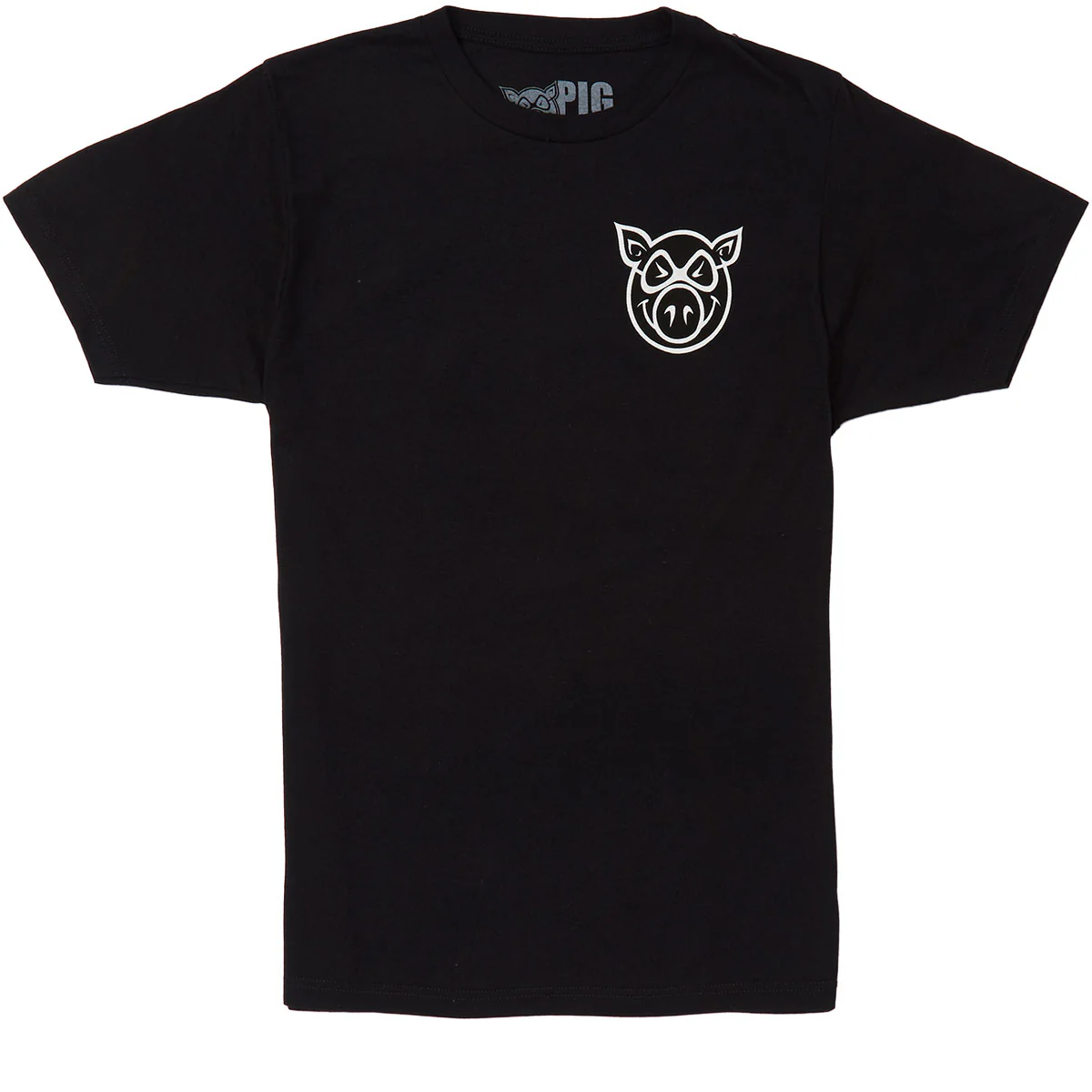 Pig F and B Head T-Shirt - Black - Image 2