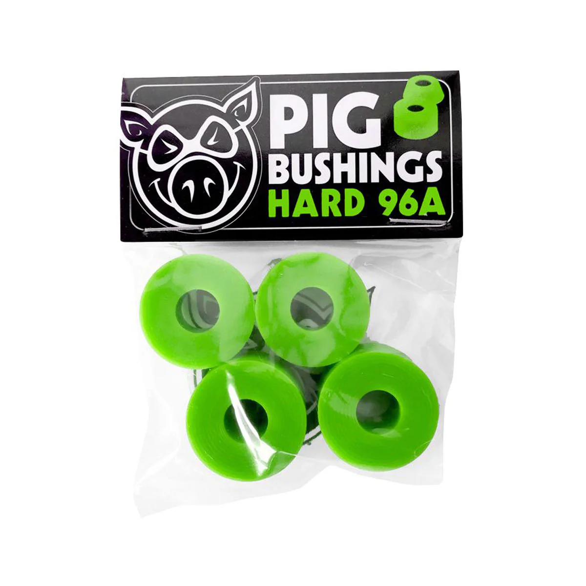 Pig Hard 96a Bushings - Neon Green - Image 2