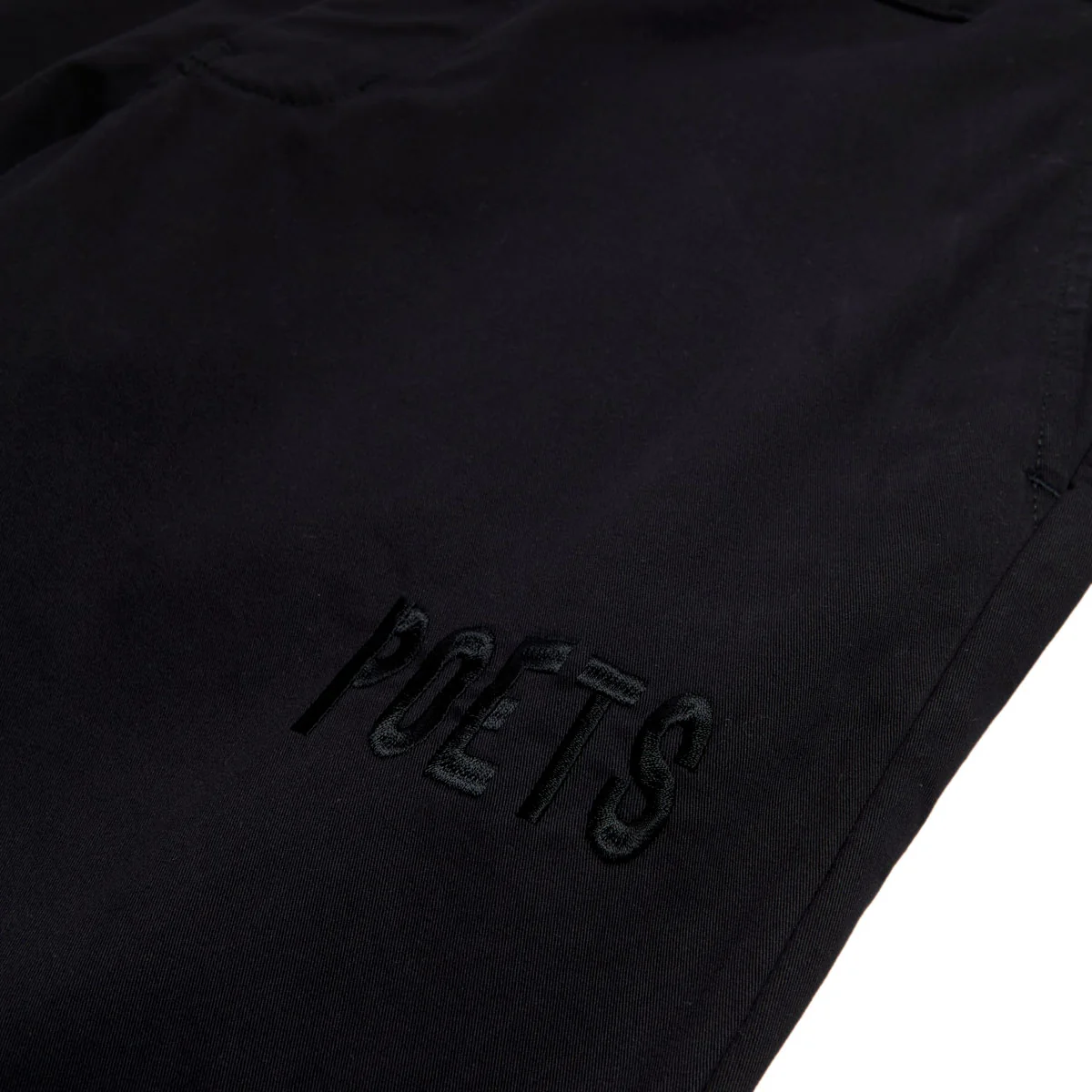 Poets Byrne Embroidered Relaxed Fit Corduroy  Pants - Black - Image 2