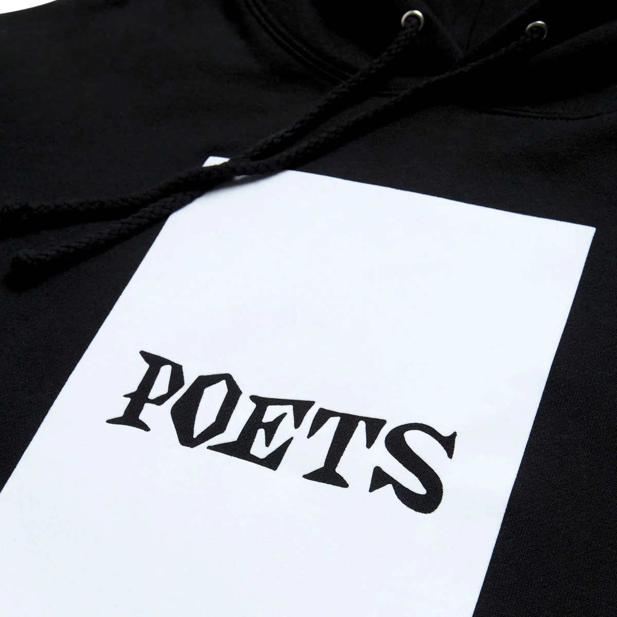 Poets D&G Poets Screened Hoodie - Black - Image 2