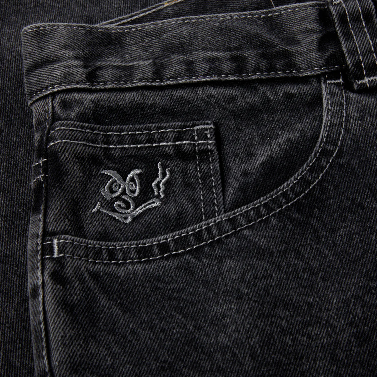 Polar 92! Denim Jeans - Silver Black - Image 3