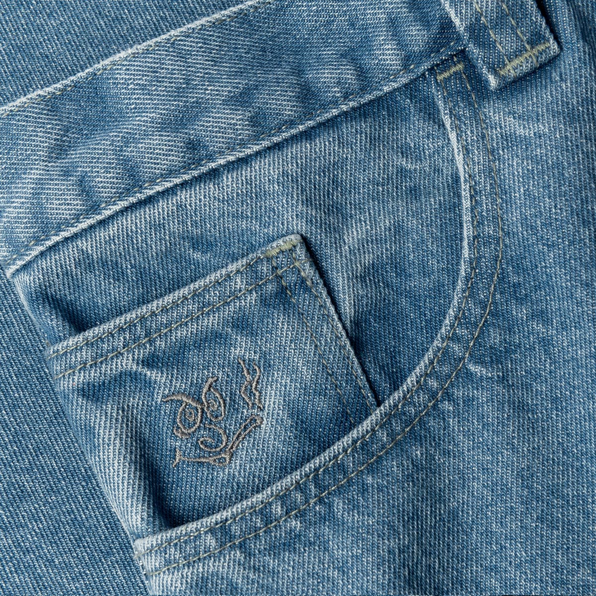 Polar 92! Denim Jeans - Mid Blue - Image 3