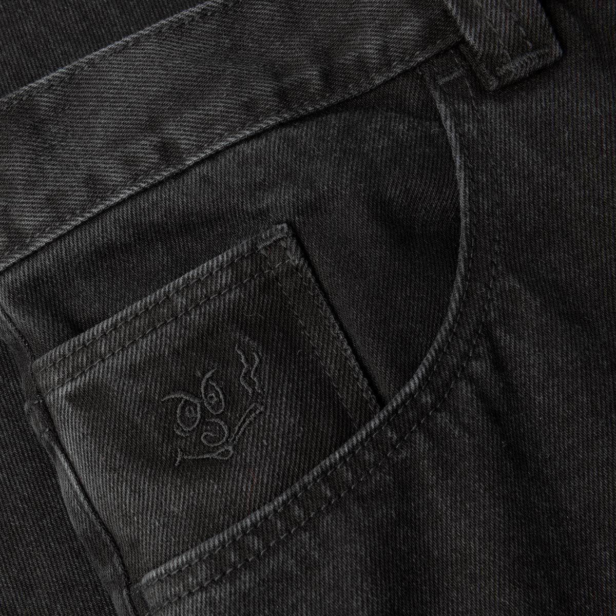 Polar 92! Denim Jeans - Pitch Black - Image 3
