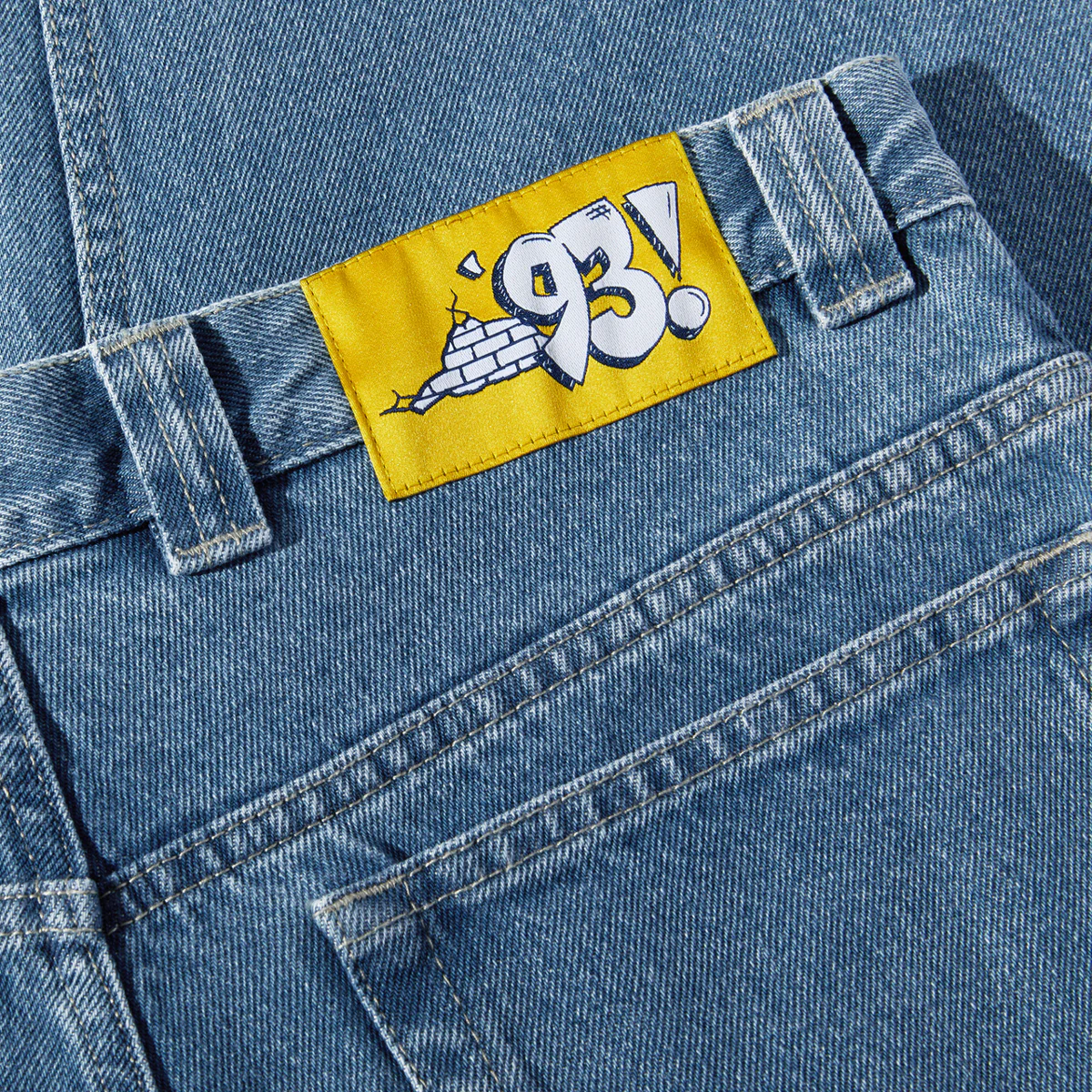 Polar 93! Denim Jeans - Mid Blue - Image 4
