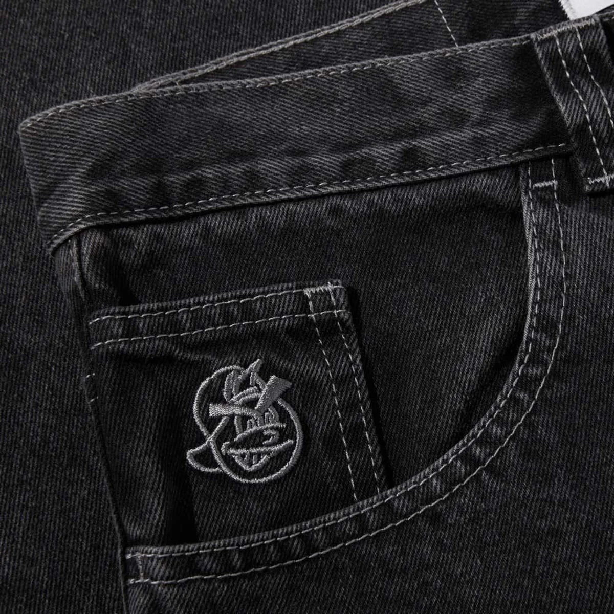 Polar 93! Denim Jeans - Silver Black - Image 3
