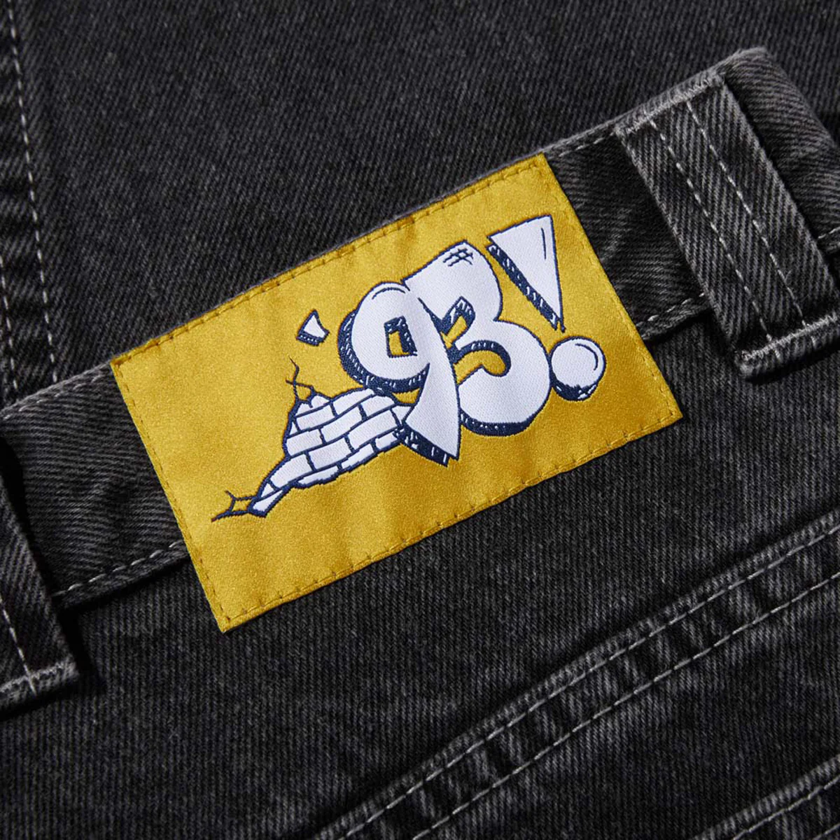 Polar 93! Denim Jeans - Silver Black - Image 4
