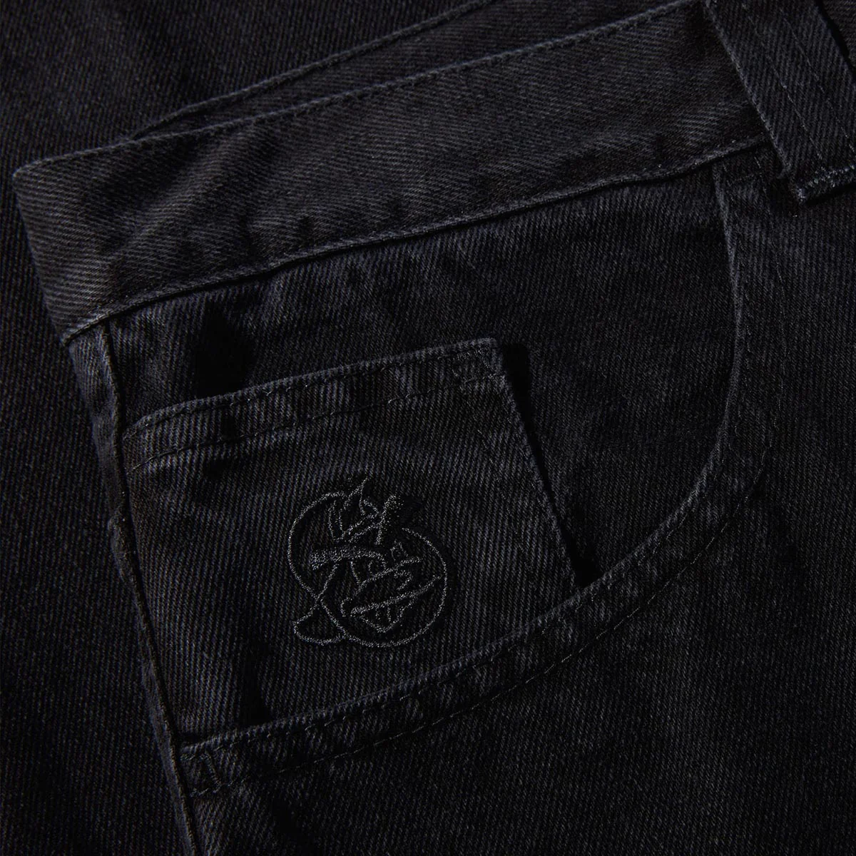 Polar 93! Denim Jeans - Pitch Black - Image 3