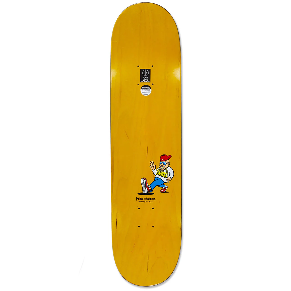 Polar Aaron Herrington Cowboy Cop Skateboard Deck - 8.625" - Image 2
