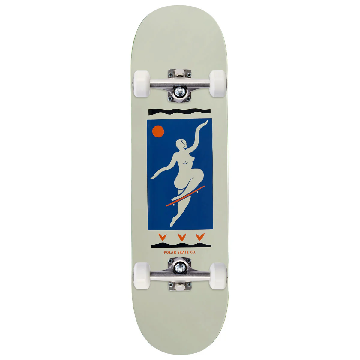 Polar Aaron Herrington Pumping Iron Skateboard Complete - 8.50" - Image 3