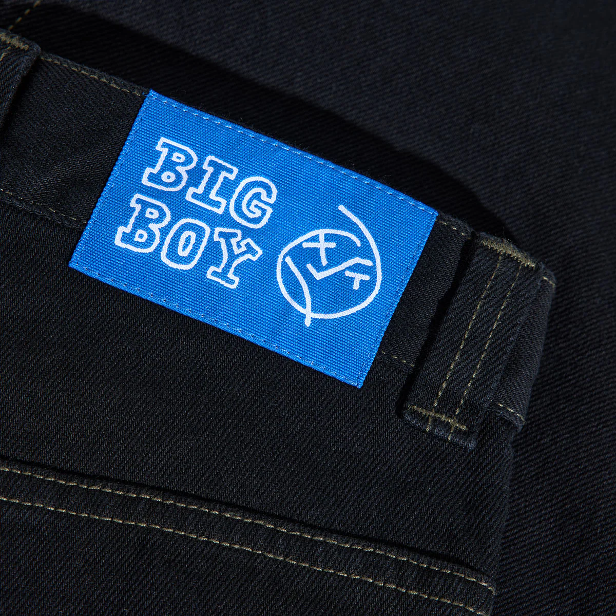 Polar Big Boy Jeans - Black/Dark Olive - Image 4