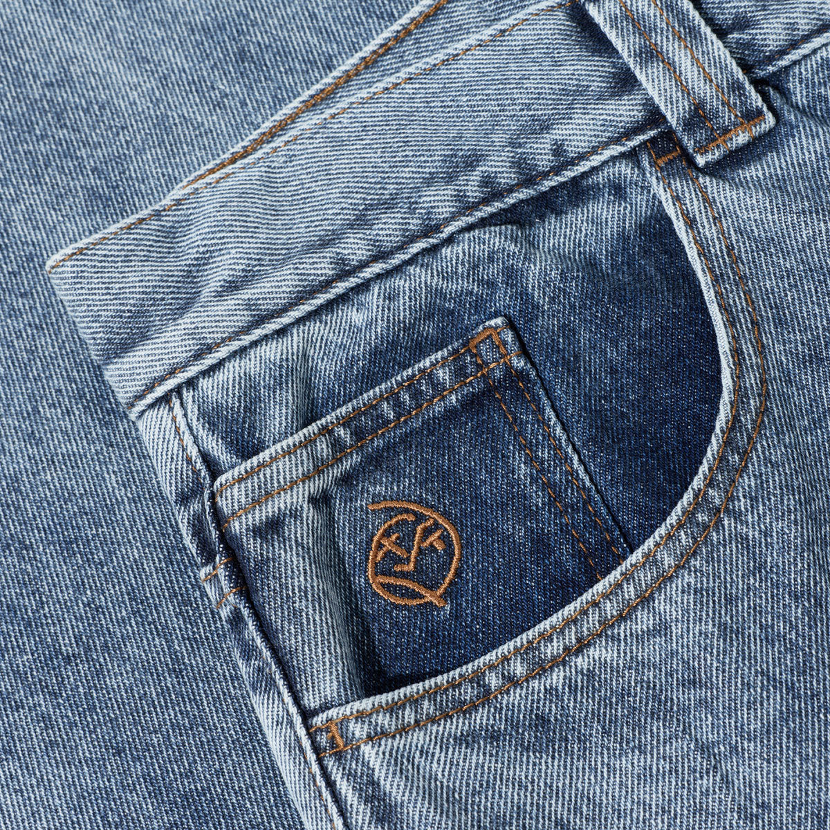 Polar Big Boy Jeans - Heavy Washed Blue - Image 3