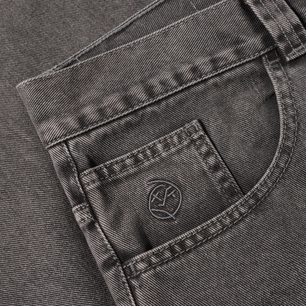 Polar Big Boy Jeans - Washed Grey - Image 3