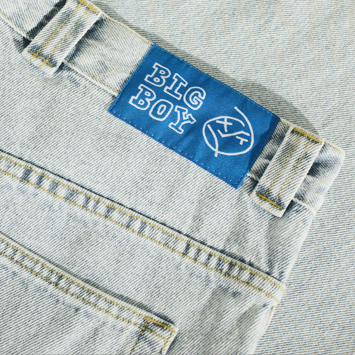 Polar Big Boy OG Logo Jeans - Light Blue - Image 4