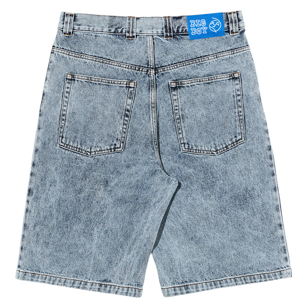 Polar Big Boy Shorts - Heavy Washed Blue - Image 2