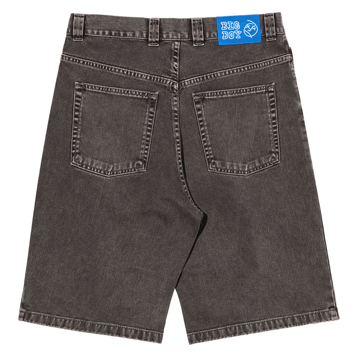 Polar Big Boy Shorts - Washed Grey - Image 2