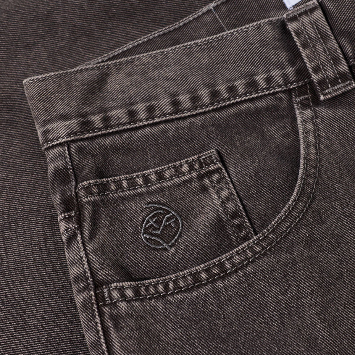 Polar Big Boy Shorts - Washed Grey - Image 3