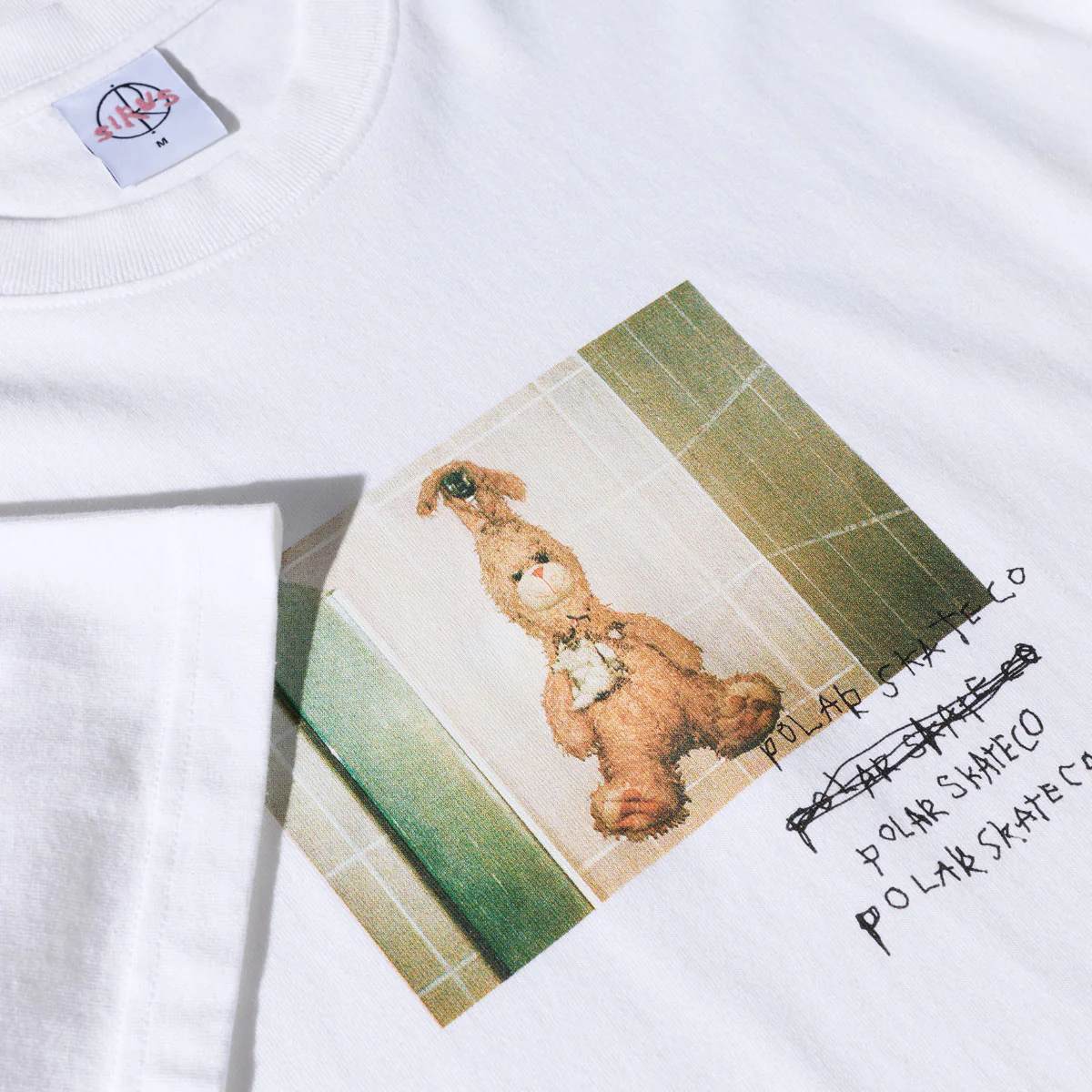 Polar Bunny 2 T-Shirt - White - Image 2