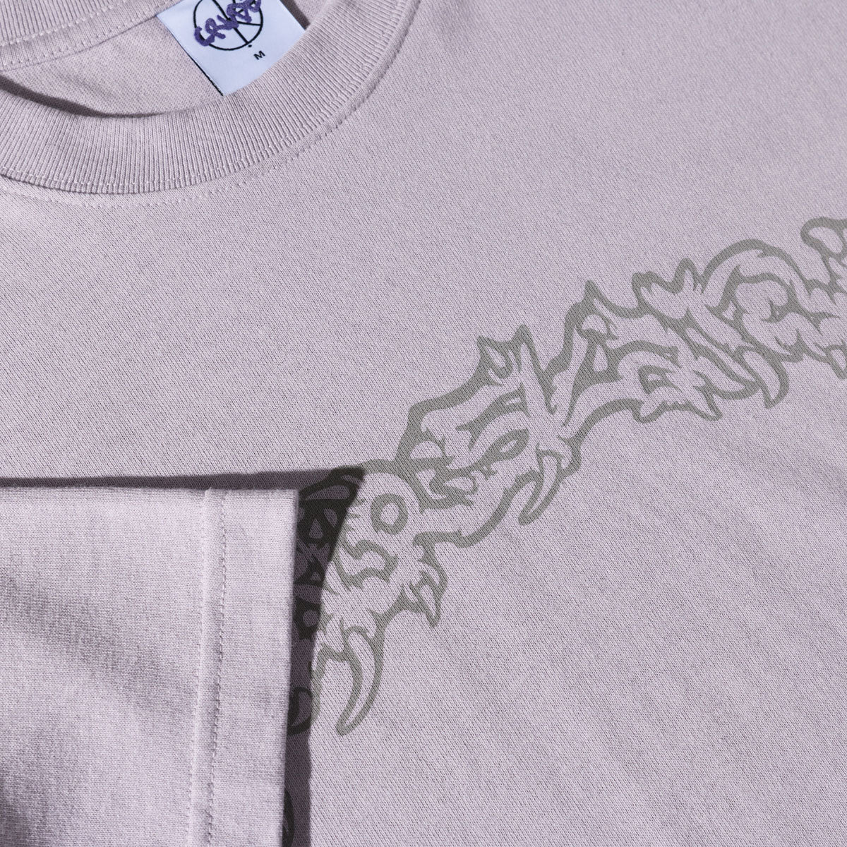 Polar Conflict Scenario T-Shirt - Pale Purple - Image 3