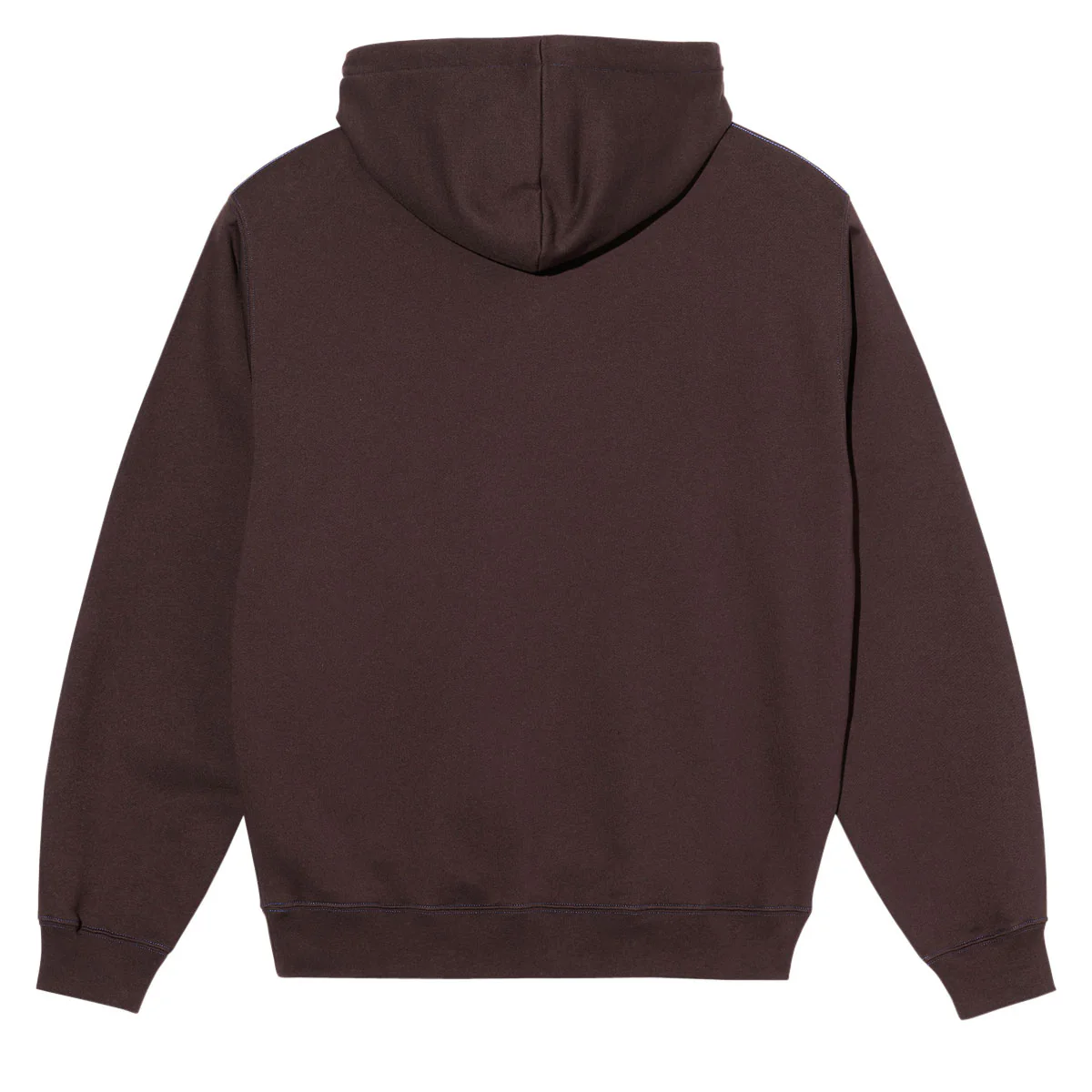 Polar Crude Logo Contrast Dave Hoodie - Chocolate - Image 3