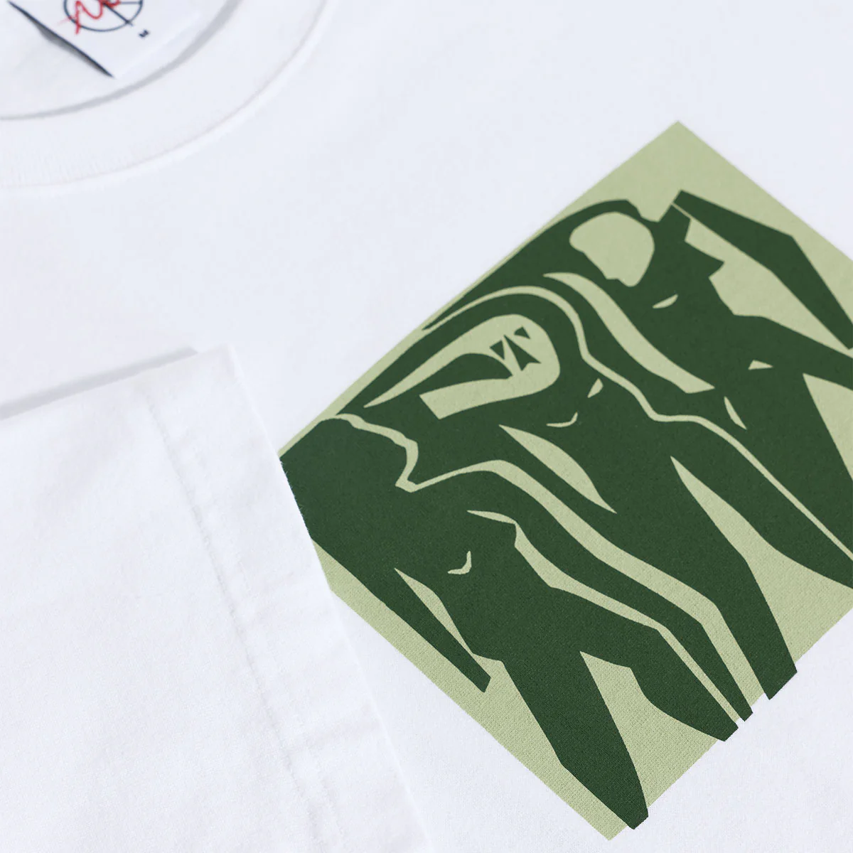 Polar Cut Outs T-Shirt - White - Image 2