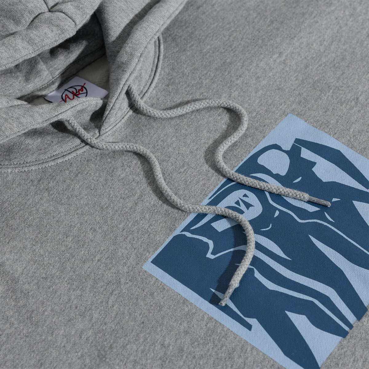 Polar Dave Cut Outs Hoodie - Heather Grey - Image 2