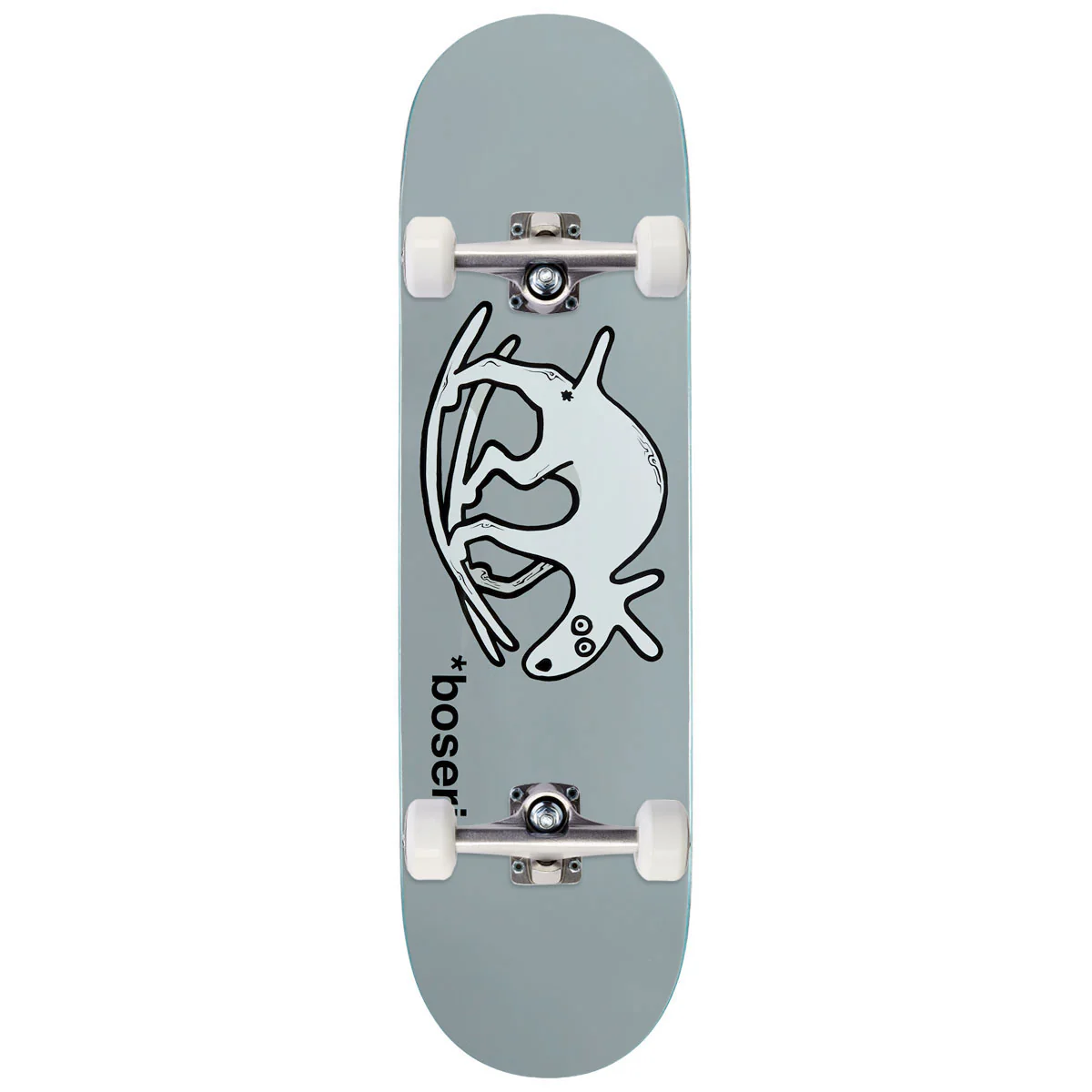 Polar David Stenström Tape & Panther Skateboard Complete - Black - 8.375" - Image 3