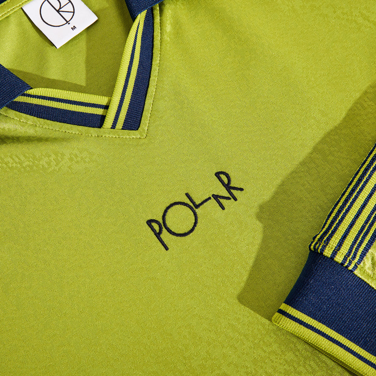 Polar Davie Long Sleeve Shirt - Peridot/Dark Blue - Image 3