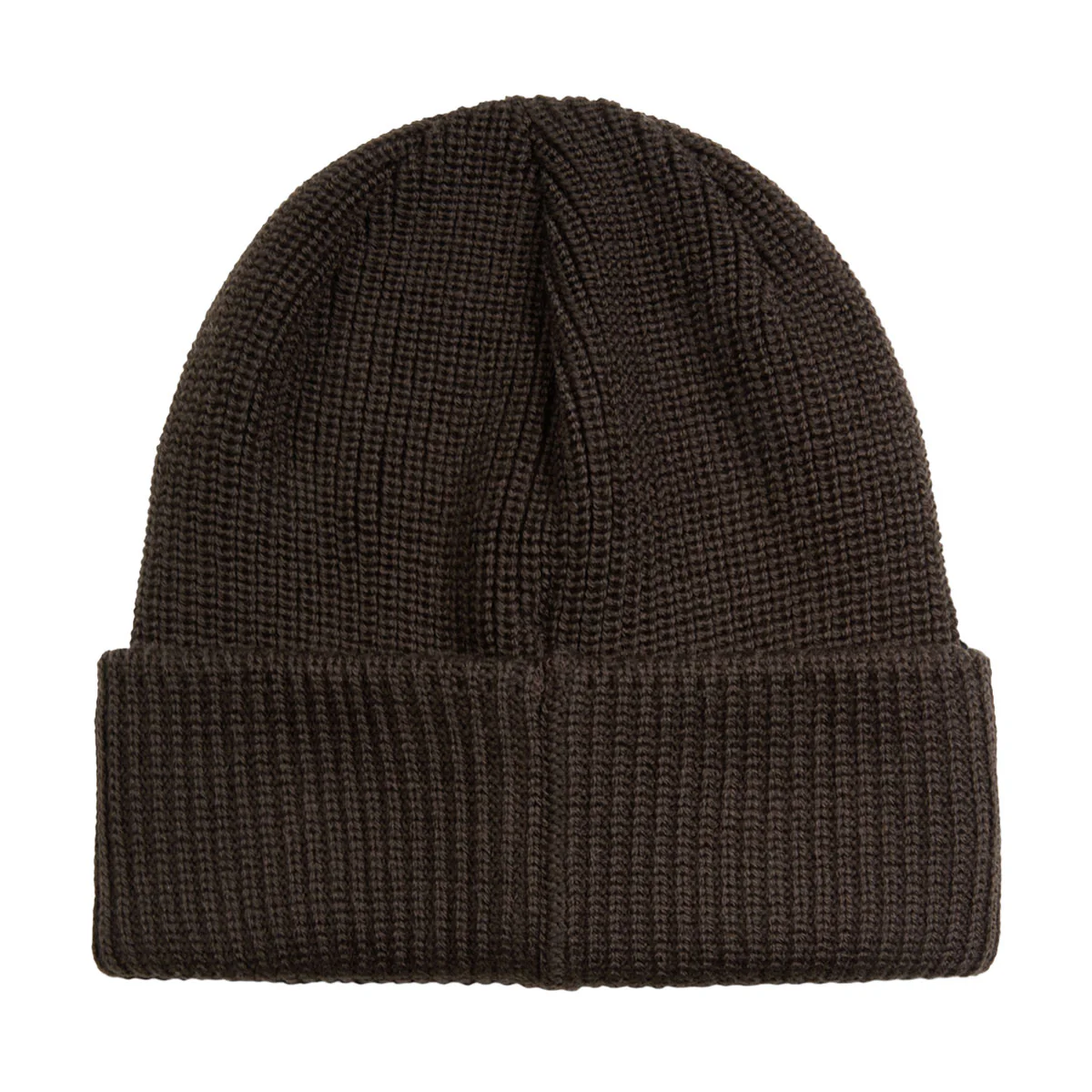 Polar Double Fold Merino Beanie - Brown - Image 2