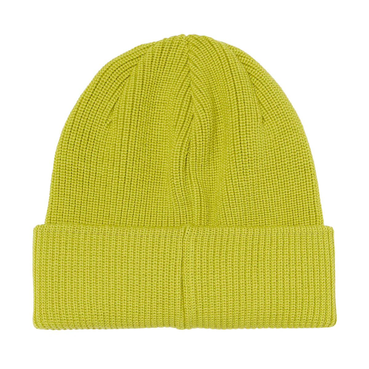 Polar Double Fold Merino Beanie - Moss Green - Image 2