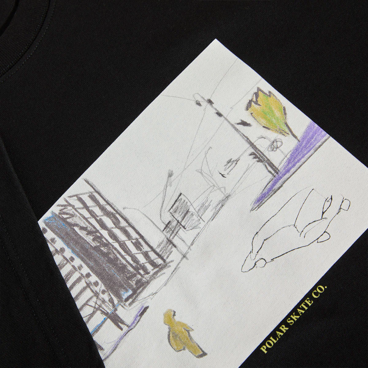 Polar Downtown T-Shirt - Black - Image 2