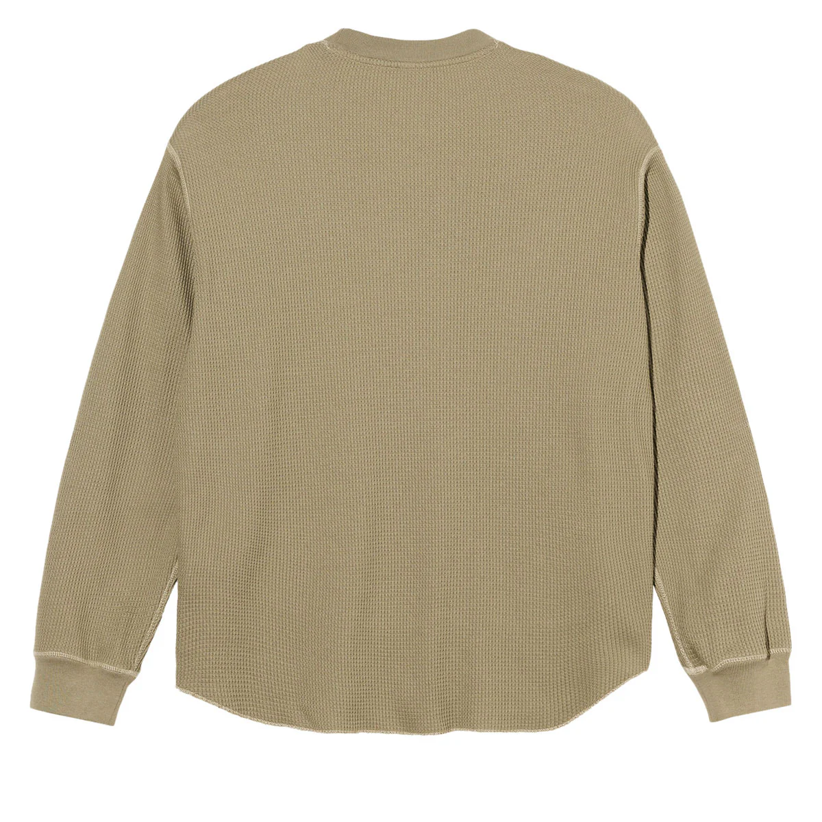 Polar Dylan Long Sleeve T-Shirt - Khaki Green/Taupe - Image 2