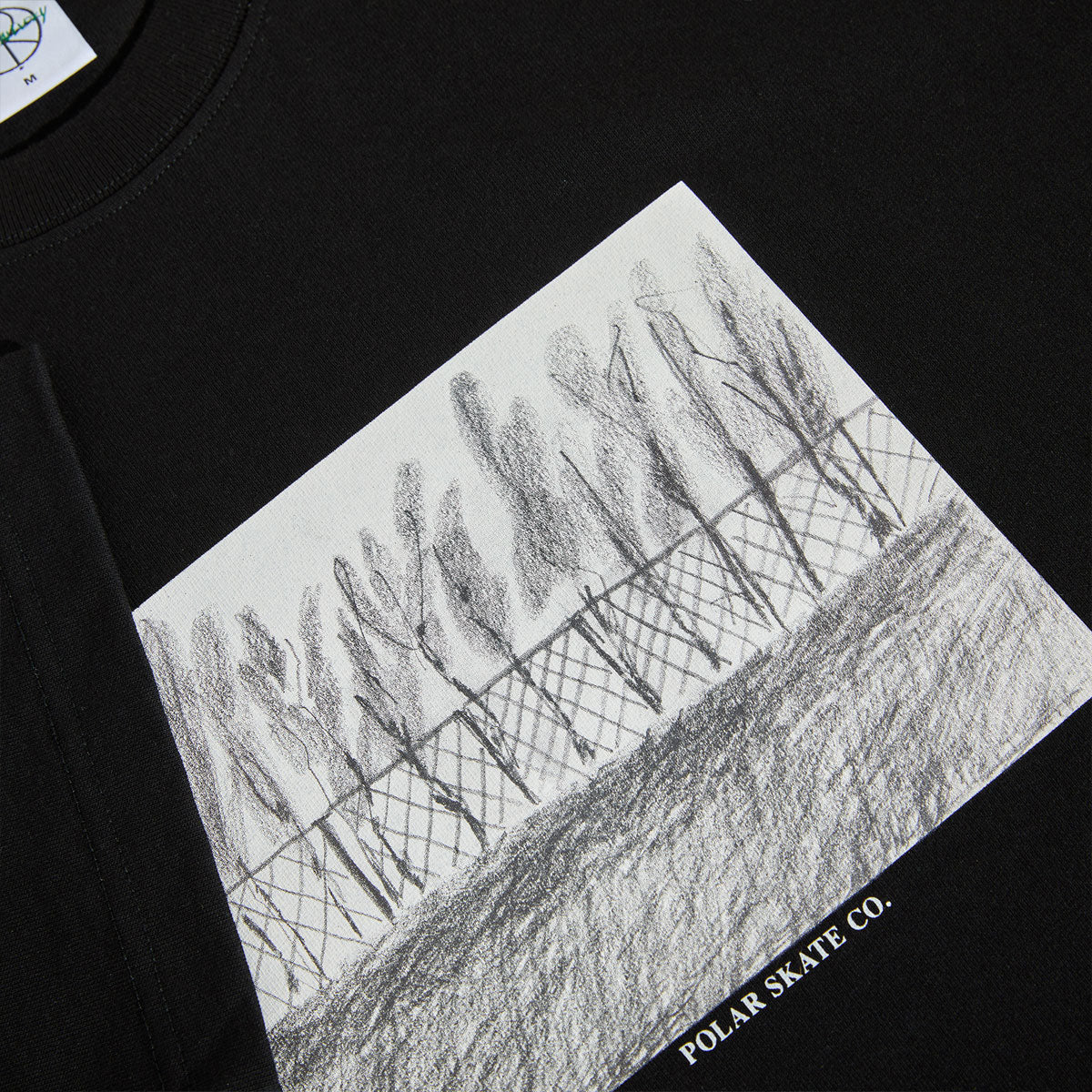 Polar Fence T-Shirt - Black - Image 2