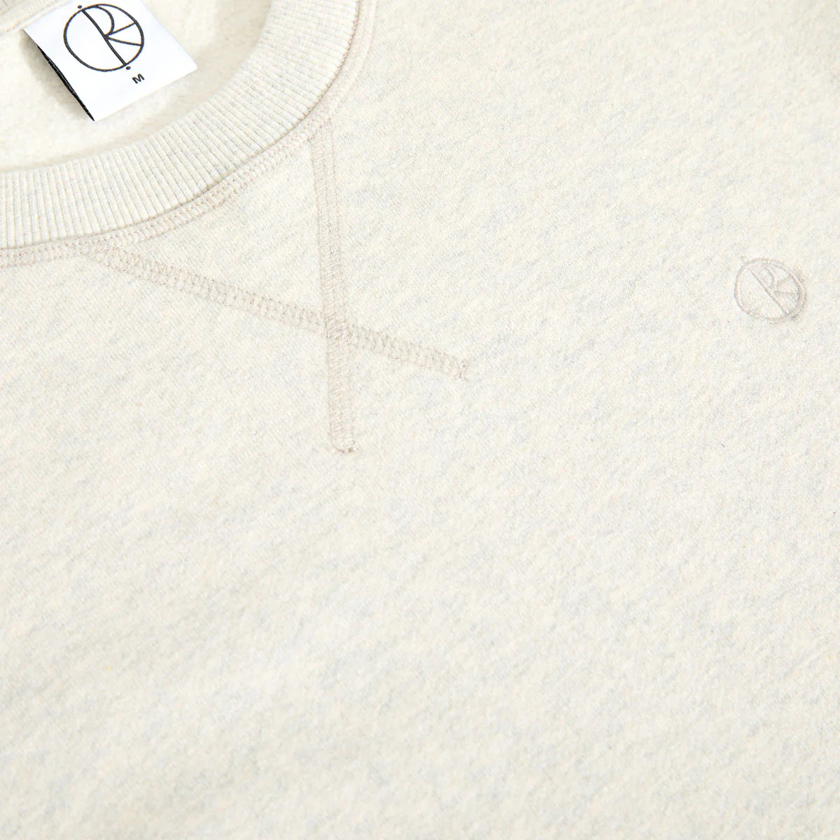 Polar Frankie Crewneck Sweatshirt - Ivory Grey Melange - Image 2