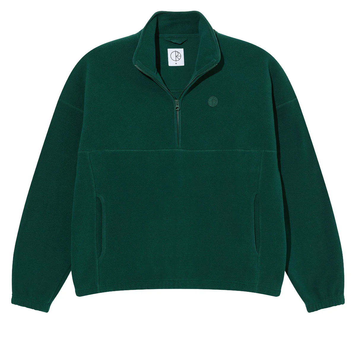 Polar Ivan Half Zip Sweatshirt - Dark Emerald - Image 3