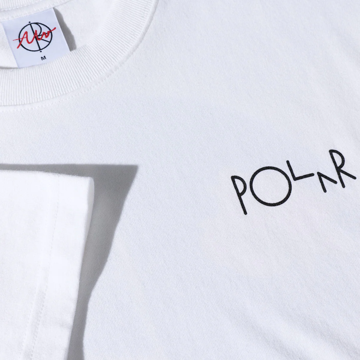 Polar Martas Roses Fill Logo T-Shirt - White - Image 4
