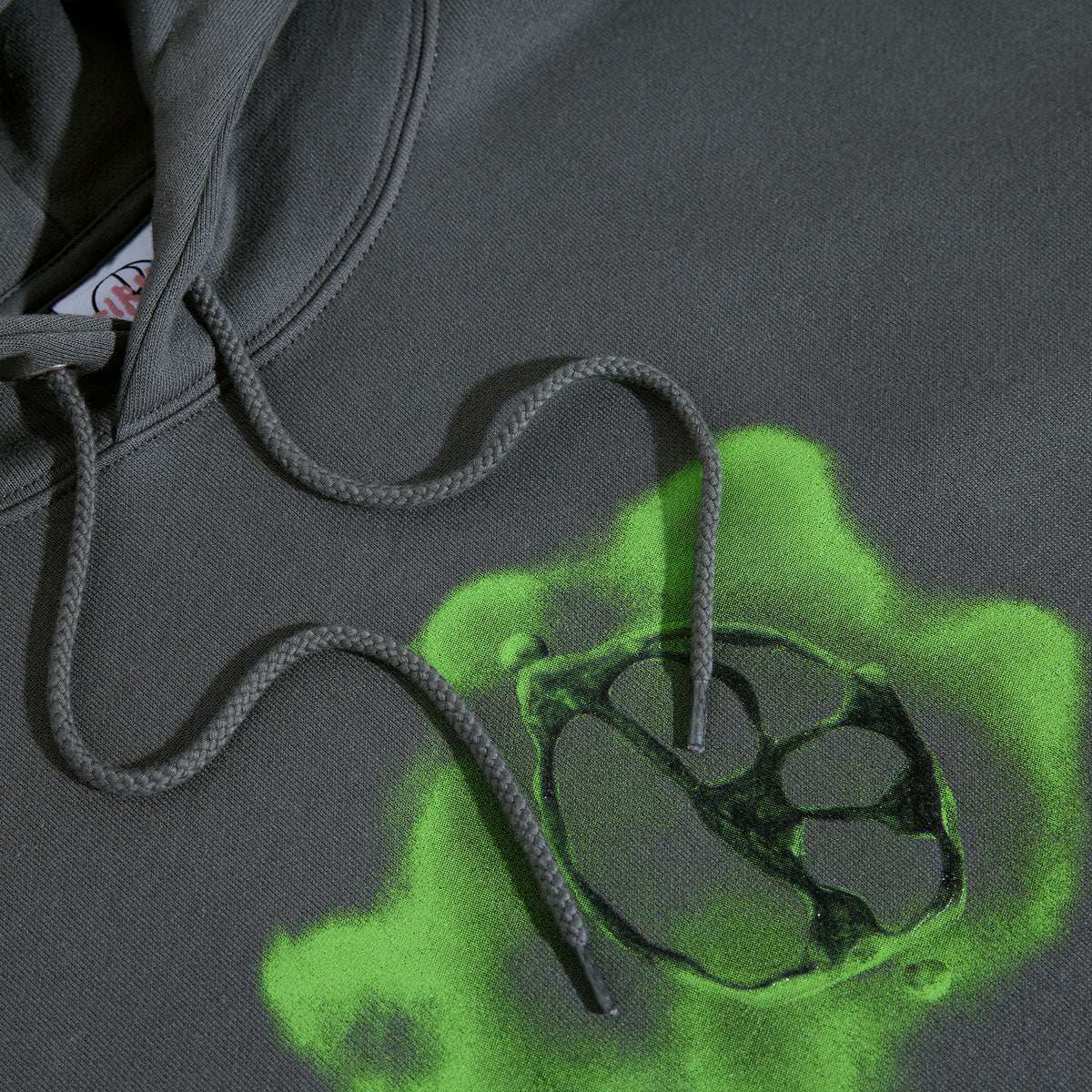 Polar Metal Logo Dave Hoodie - Graphite - Image 2