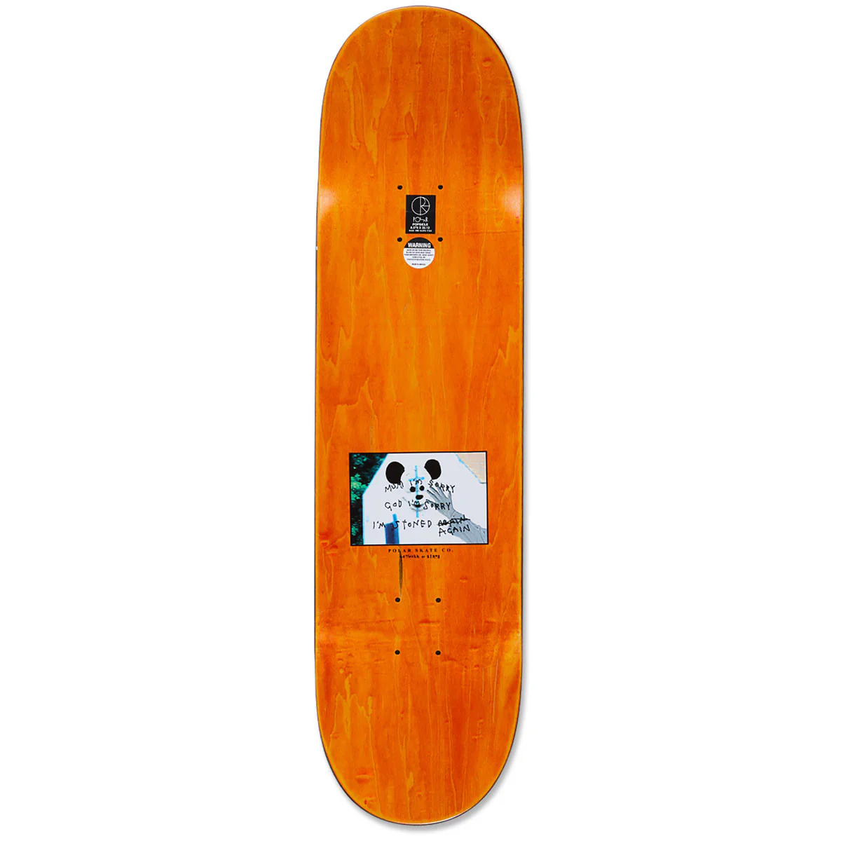 Polar Nick Boserio Jesus Skateboard Complete - 8.38" - Image 2