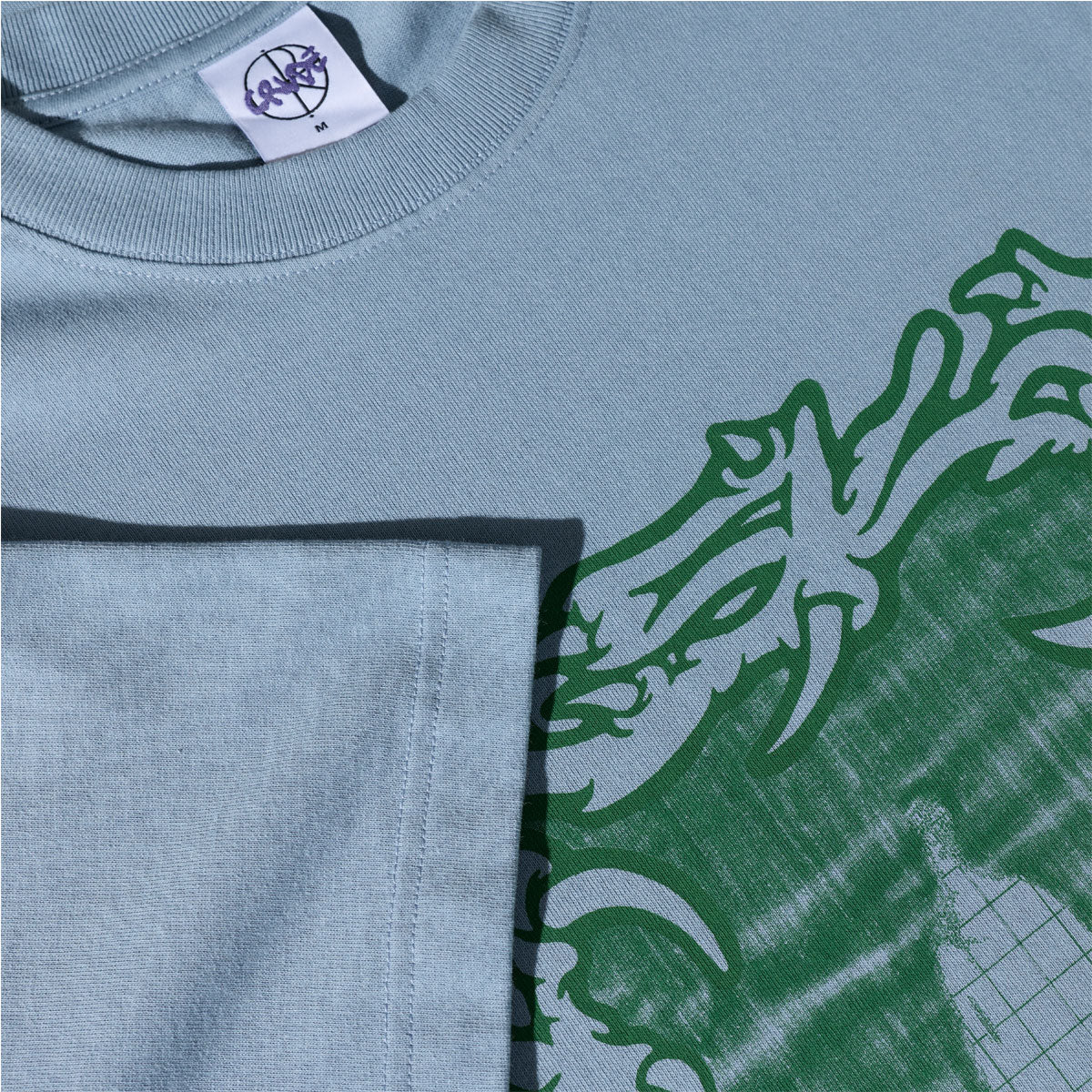Polar Passing Resemblance T-Shirt - Dove Blue - Image 2