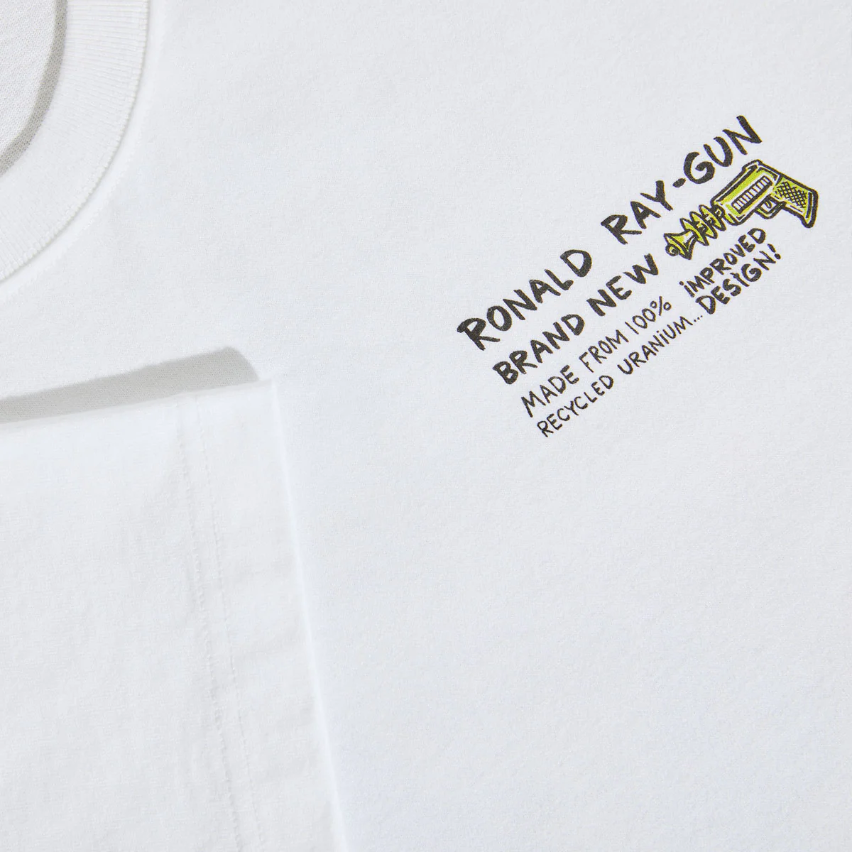 Polar Ray Gun T-Shirt - White - Image 3