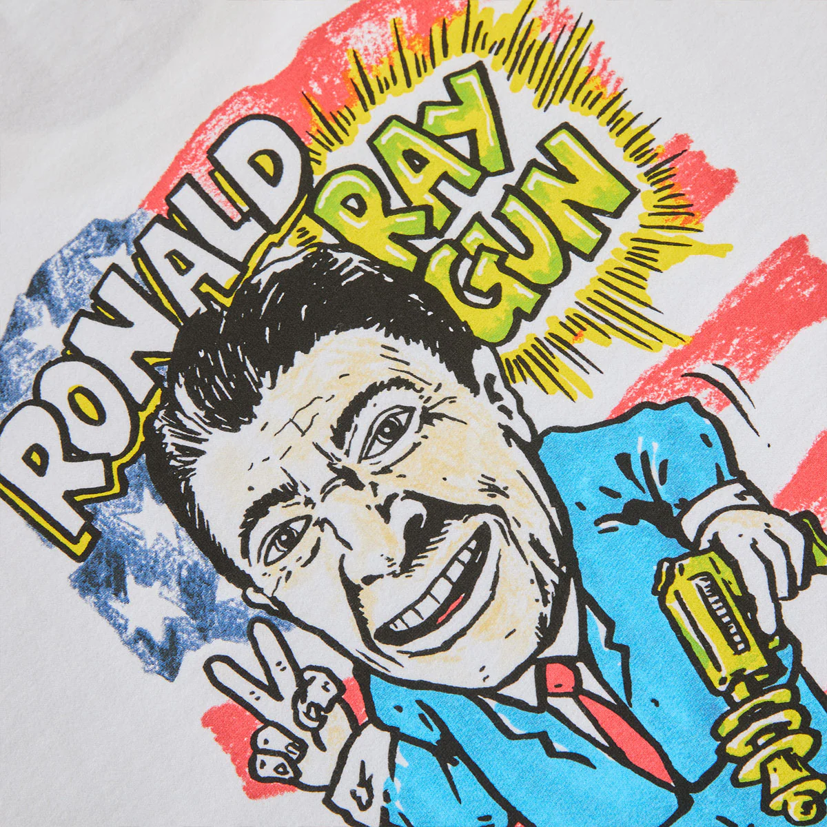 Polar Ray Gun T-Shirt - White - Image 4