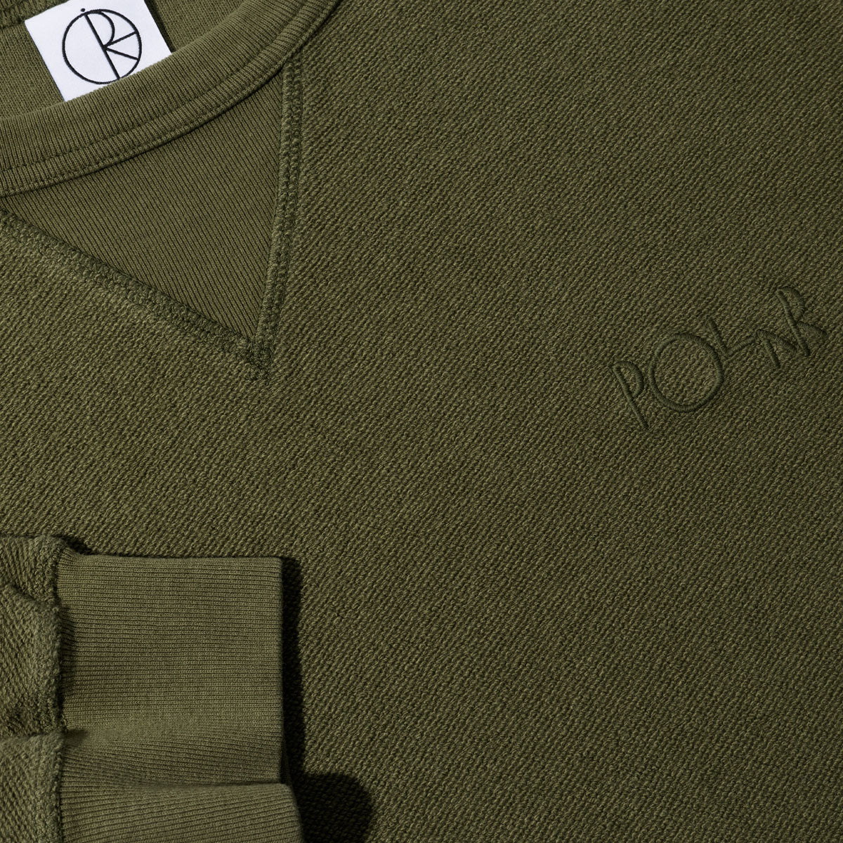 Polar Reversed Sweater - Army Green - Image 2