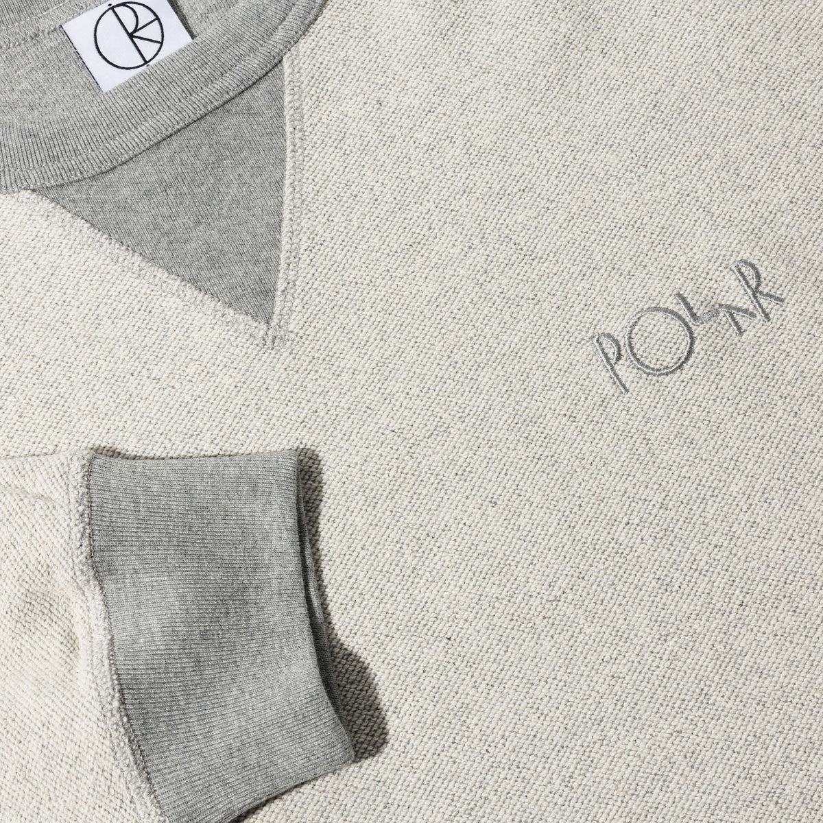 Polar Reversed Sweater - Heather Grey - Image 2