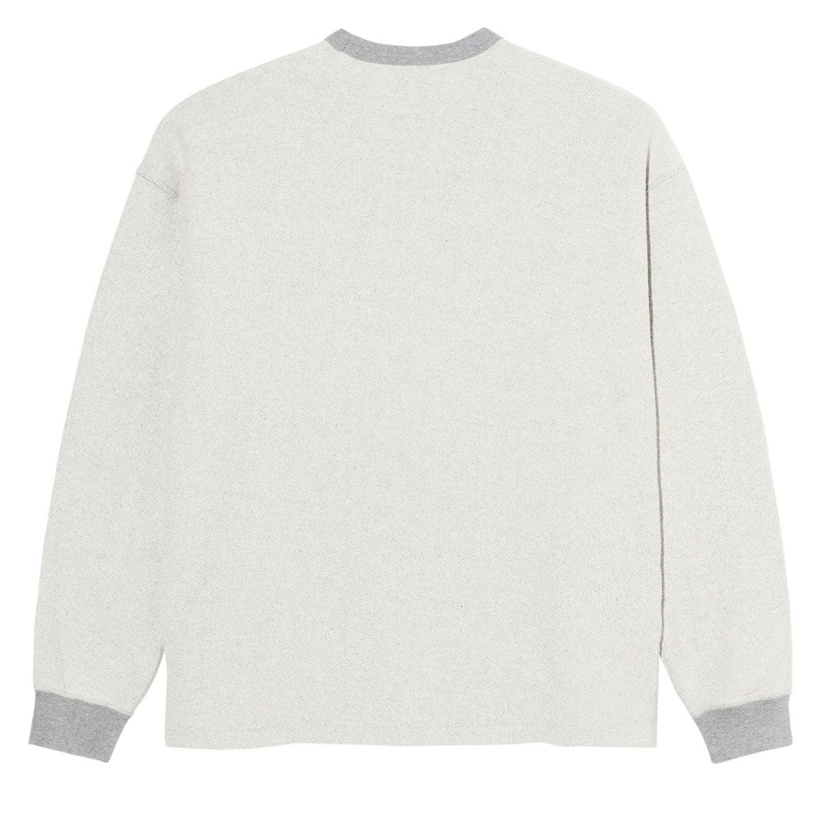 Polar Reversed Sweater - Heather Grey - Image 3