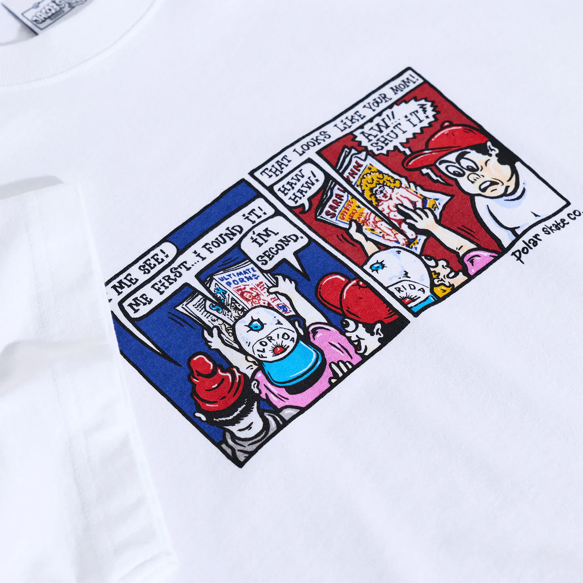Polar Shut It! T-Shirt - White - Image 2