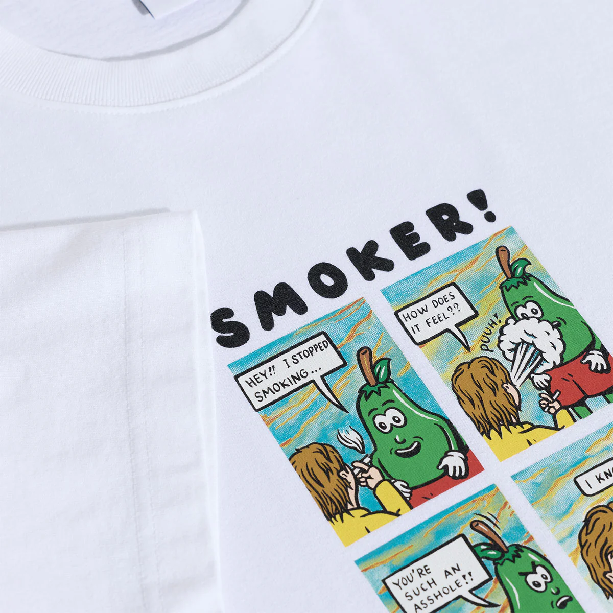 Polar Smoker! T-Shirt - White - Image 2